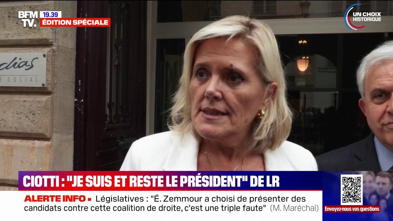Michèle Tabarot (présidente de la commission d'investiture LR): "Tous nos candidats ont bien précisé qu'ils souhaitaient être les candidats des Républicains sans avoir aucun accord"