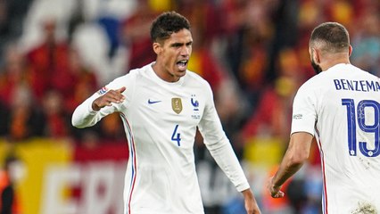 La réaction de Raphaël Varane