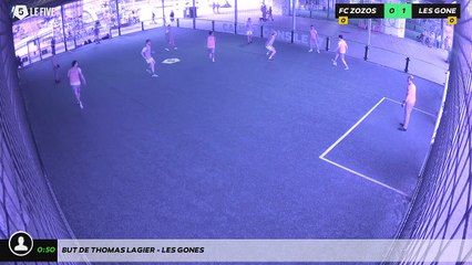 But de Thomas LAGIER - LES GONES