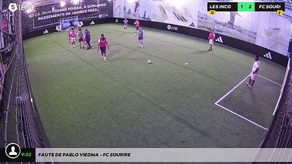 Faute de Pablo Viedma - FC SOURIRE