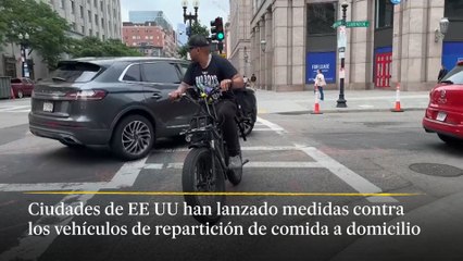 La cruzada contra los delivery en las ciudades de EE UU