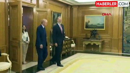 Cumhurbaşkanı Erdoğan, İspanya Kralı Felipe ile görüştü