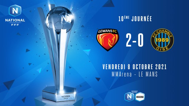 J10 | Le Mans FC – FC Chambly Oise (2-0)