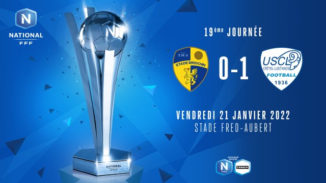 J19 | Stade Briochin - US Créteil Lusitanos (0-1)