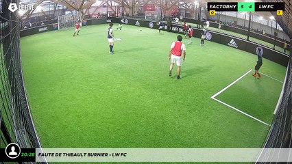 Faute de Thibault BURNIER - LW FC