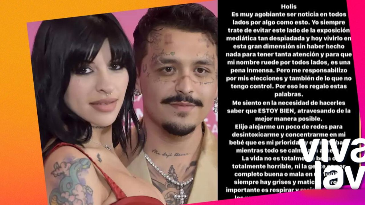Cazzu rompe el silencio sobre relación de Christian Nodal y Ángela Aguilar
