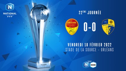 J22 | US Orléans - Stade Briochin (0-0)