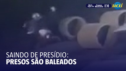 Presos são baleados saindo de presídio em Araguari