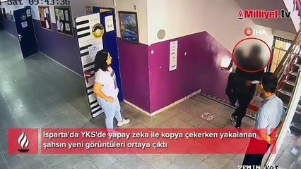 YKS'de yapay zeka ile kopya çekerken yakalanmıştı! Yeni görüntüleri ortaya çıktı
