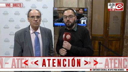 Pablo Blanco, senador de la UCR: "Voy a votar a favor la ley"