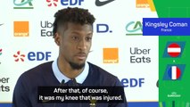'I scream a lot!' - Coman laughs off injury scare