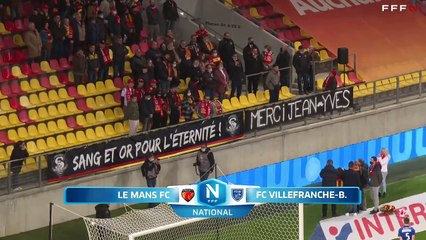 J14 I Le Mans FC - FC Villefranche (0-2) en replay