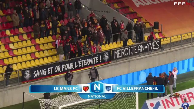 J14 I Le Mans FC - FC Villefranche (0-2) en replay