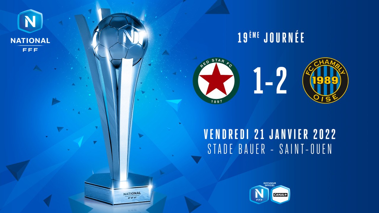 J19 | Red Star FC  -  FC Chambly Oise (1-2)