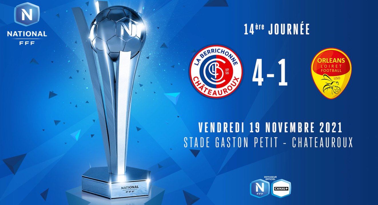 J14 | LB Châteauroux - US Orléans (4-1)