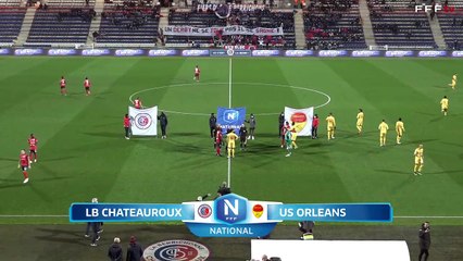 J14 I LB Châteauroux - US Orléans (4-1) en replay
