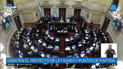 Romero Senado Ley Bases