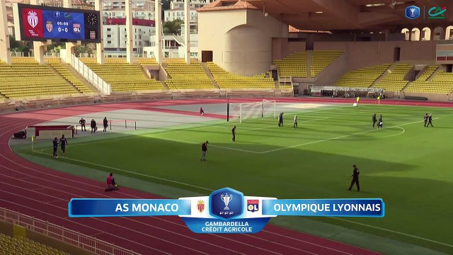 16ES I AS MONACO - OLYMPIQUE LYONNAIS U18 EN REPLAY
