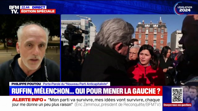 Rassemblements contre l'extrême-droite: On pense que c'est fondamental , explique Philippe Poutou (porte-parole du NPA)