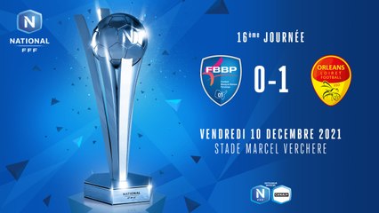 J16 I Bourg-Péronnas 01 – US Orléans (0-1)