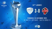 J16 : US CRETEIL LUSITANOS - FC BASTIA-BORGO (3-0)