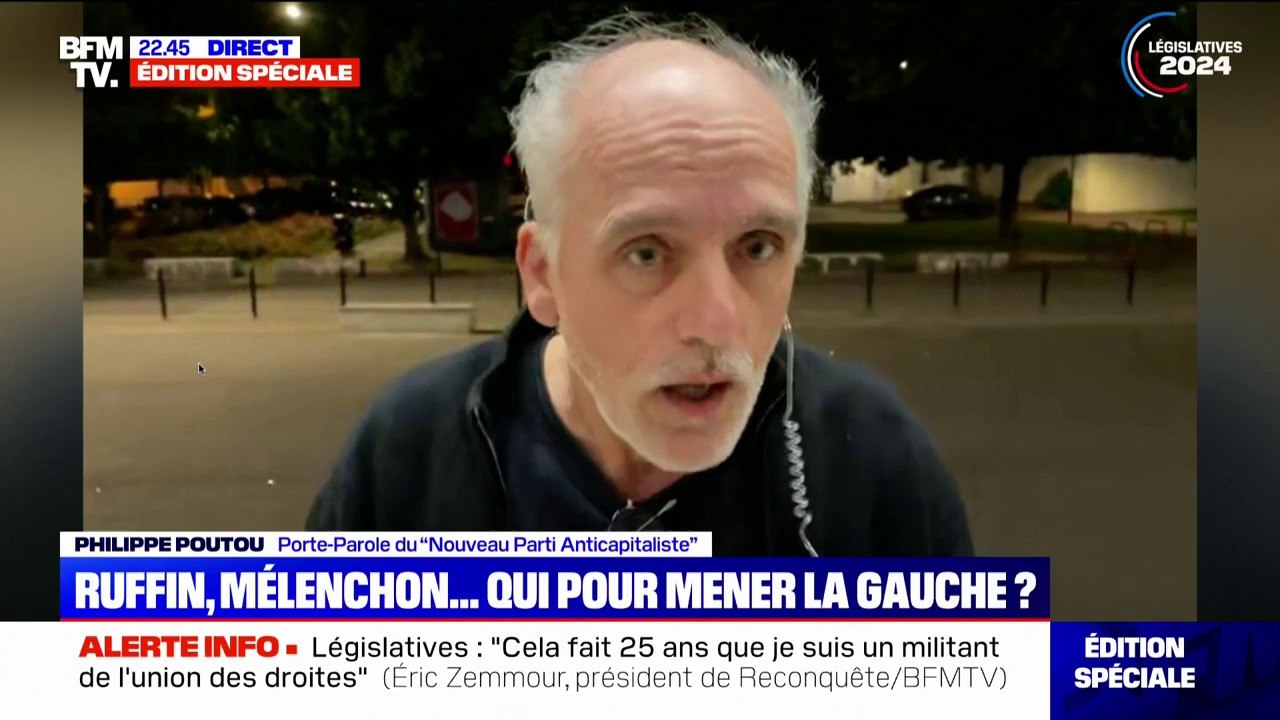 Philippe Poutou (porte-parole du NPA): "Si on veut une incarnation, c'est la plus à gauche possible, la plus radicale possible, la plus anticapitaliste possible, antiraciste, anticolonialiste"