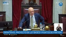 Senador Sergio Laevy - Sesión Ley de Bases