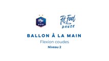 Fit Foot Danse - Ballon à la main - Flexion Coudes Niveau 2