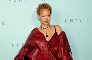 Rihanna's family use products from her new haircare line