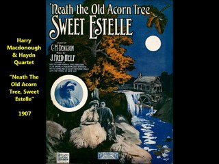 Harry Macdonough & Haydn Quartet - Neath The Old Acorn Tree, Sweet Estelle (1907)