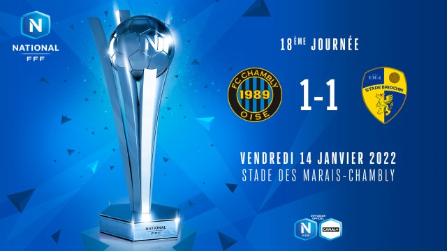 J18 I FC Chambly Oise – Stade Briochin (1-1)