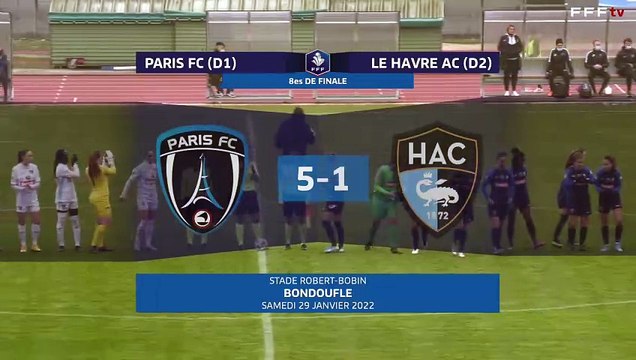 8es I Le Paris FC fait chuter Le Havre AC (5-1)