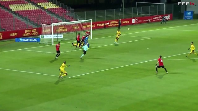 J17 I US Avranches MSM - Le Mans FC (0-1) en replay