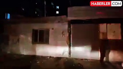 Diyarbakır'da metruk evin tavanı çöktü