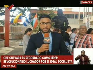 Gobierno Nacional inaugura plaza en honor al líder revolucionario Che Guevara en Caracas