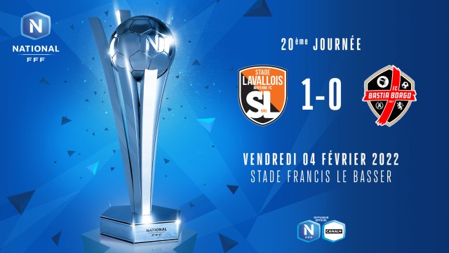 J20 | Stade Lavallois - FC Bastia-Borgo (1-0)