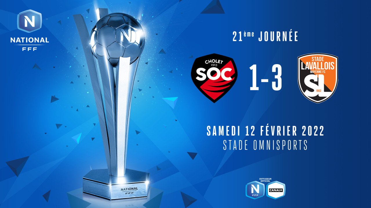 J21 | SO Cholet - Stade Lavallois (1-3)