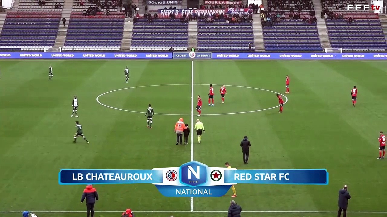 J29 I LB Châteauroux - Red Star FC (4-2) en replay