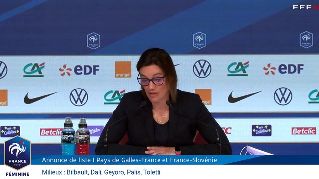 Liste et conférence de Corinne Diacre en replay