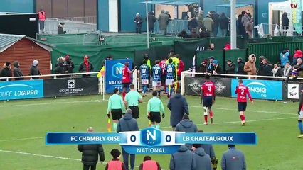 J28 I FC Chambly Oise - LB Chateauroux (0-2) en replay