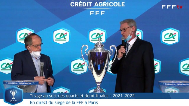 Le tirage des quarts et des demi-finales en replay