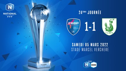 J24 I Bourg-Peronnas 01 – FC Sète 34 (1-1)