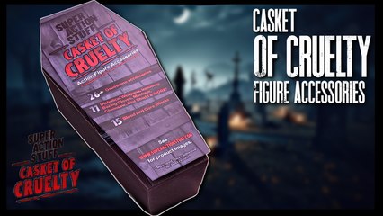 Happycat Industries Super Action Stuff Casket of Cruelty Action Figure Accessory Set