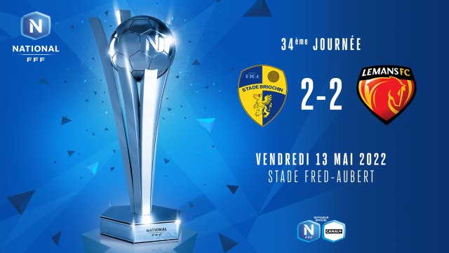 J34 | Stade Briochin - Le Mans FC (2-2)