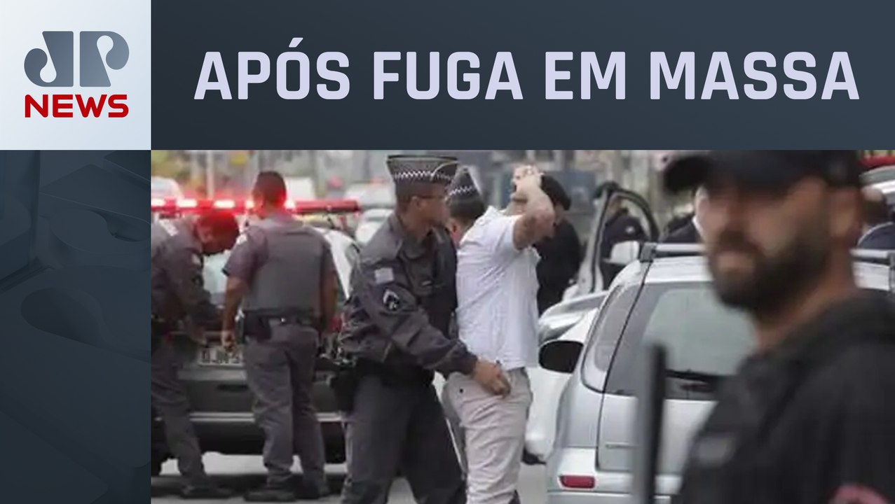 Presidiários são recapturados em São Paulo por violarem regras de “saidinha”