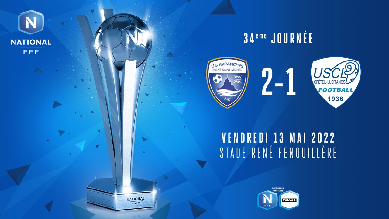 J34 | US Avranches MSM - US Créteil L. (2-1)