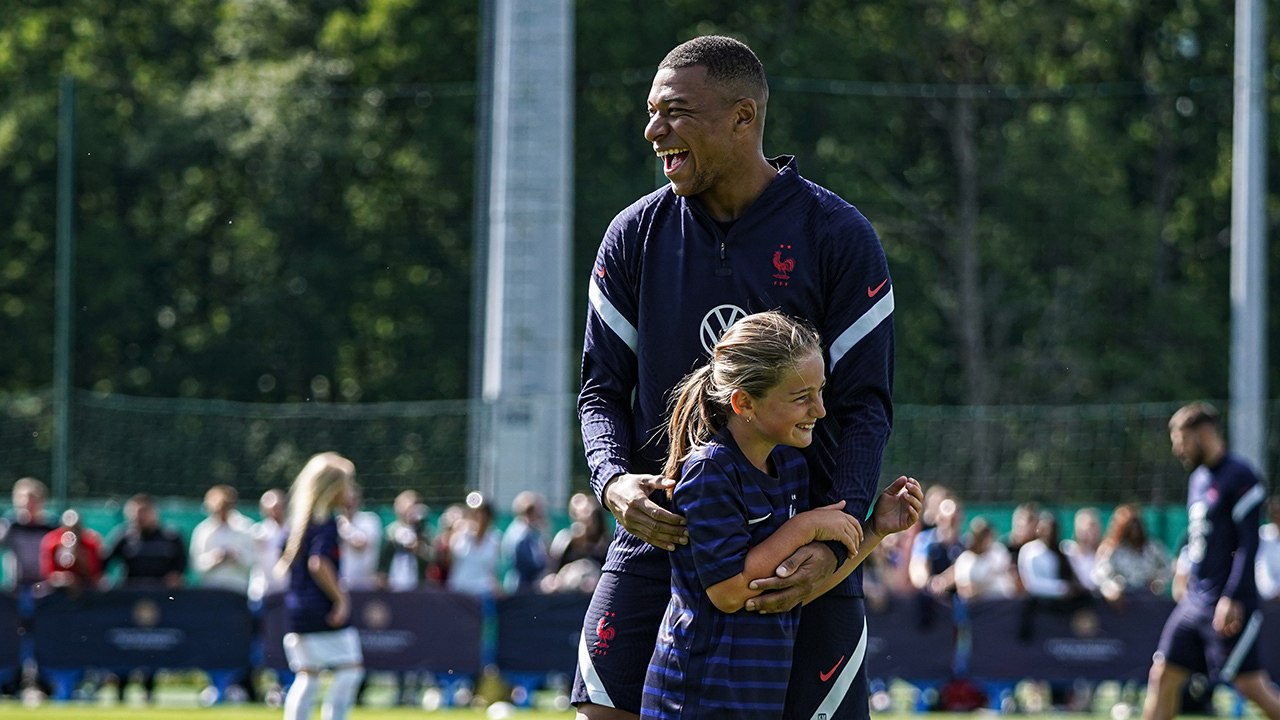 Incroyable entraînement avec les Bleus !