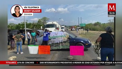 En Veracruz, bloquean una carretera para demandar una mejor distribución en el suministro de agua