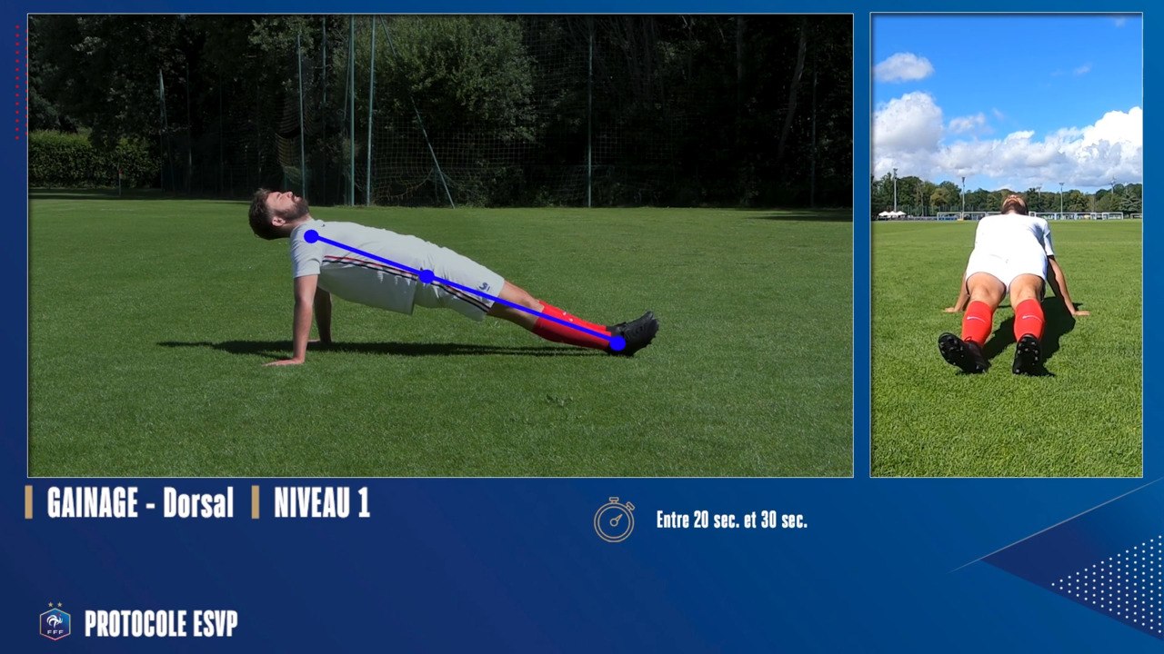 1-Le Gainage - Gainage dorsal