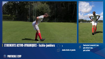 Etirements activo dynamiques Ischio-jambiers